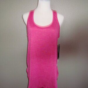 NWT Head Activewear Top Racerback Workout Tank Very Berry Heather Pink sz L